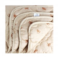 Одеяло евро  (195х210) облегченное (150 гр/м2) , шерсть овечья + полиэстер