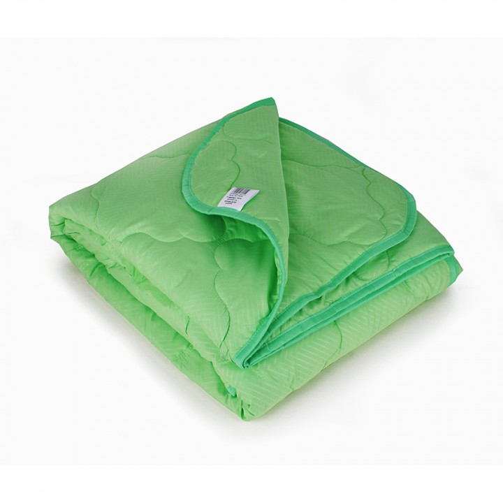 Одеяло евро 195х215 облегченное (150 гр/м2) , бамбук + микрофибра