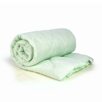 Бамбуковое ЕВРО 195х210 легкое одеяло, микрофибра