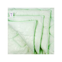 Одеяло 1.5 спальное (140х205) легкое (200 гр/м2) , бамбук + микрофибра