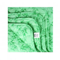 Одеяло ЕВРО (195 х 210) легкое (200 гр/м2) , бамбук + перкаль