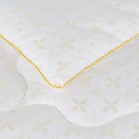 Одеяло 1.5 спальное (140х205) всесезонное лайт (250 гр/м2) , лебяжий пух + тик