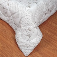 Одеяло 1.5 спальное (140х205) всесезонное (300 гр/м2) , искусственный лебяжий пух+хлопок