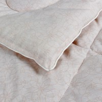 Одеяло 2спальное всесезонное лайт (250 гр/м2) , шерсть овечья+хлопок