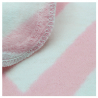 Байковое одеяло детское премиум 100х140 Зигзаги фламинго